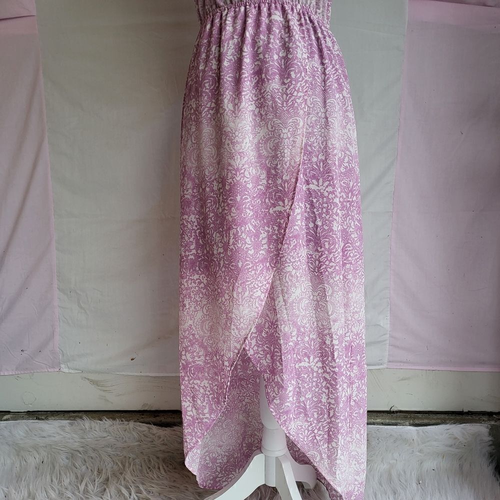 Sanctuary Purple Capetown High Low  Maxi‎ Dress In Faded Lotus Size XS - Picture 6 of 14